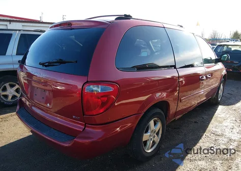 2006 Dodge Grand Caravan Sxt из США, поврежденный, VIN 2D4GP44L46R799398
